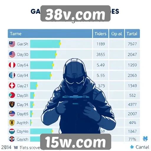 Estatísticas de jogadores no 38v.com
